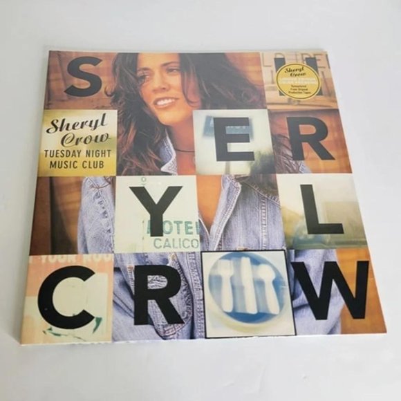 SHERYL CROW - Tuesday Night Music Club BLUE MARBLE Vinyl LP - Picture 1 of 2